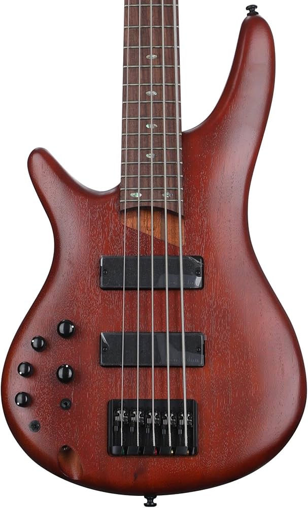 Amazon.com: Ibanez SR505EL 5-String Left-Handed - Brown Mahogany
